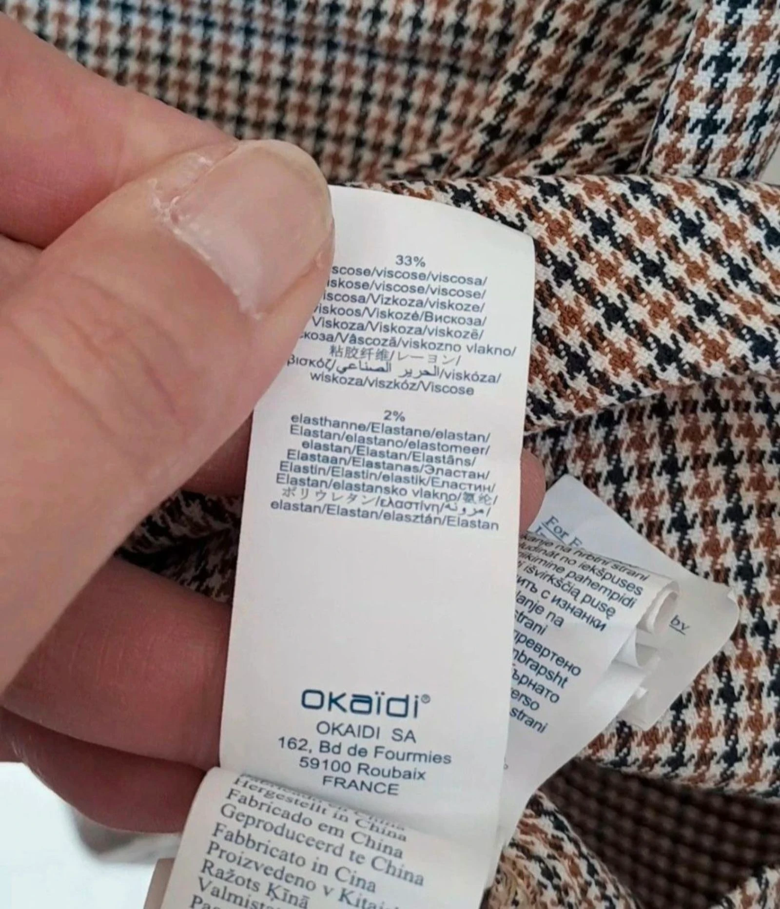 Okäidi ruitjesjurk voor meisjes van 12 jaar – photo 10